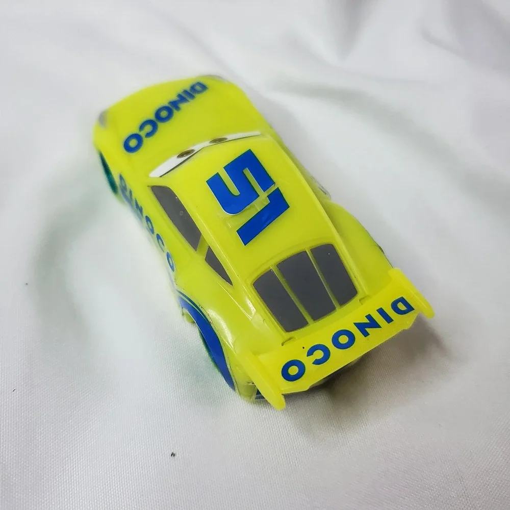 Disney‎ Pixar Cars Cruz Ramirez Dinoco 51 Yellow Toy Car Mattel